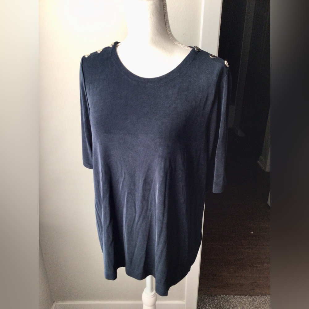 Chico’s | Button Shoulder Gigi Top